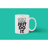 Printed Ceramic Coffee Mug - 1 Pieces, White, 11oz